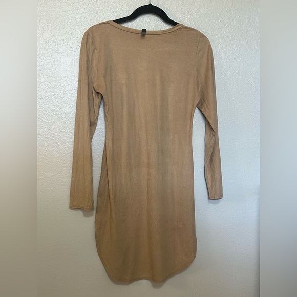 The dress is from Jnk brand . It’s in a Tan color, size large. - Picture 5 of 5